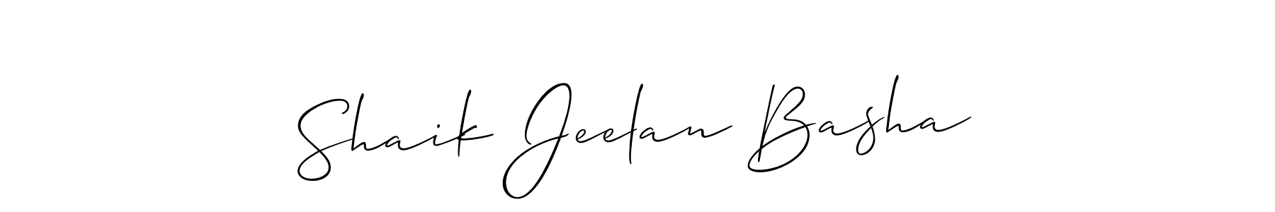 You can use this online signature creator to create a handwritten signature for the name Shaik Jeelan Basha. This is the best online autograph maker. Shaik Jeelan Basha signature style 2 images and pictures png