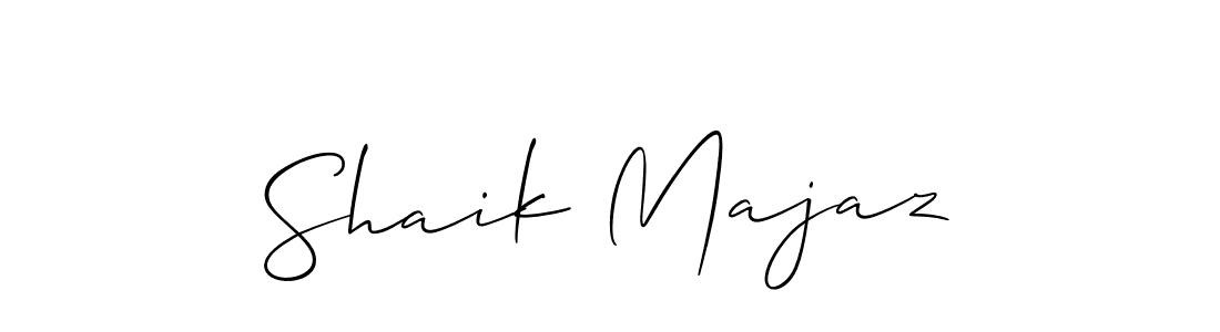 Also You can easily find your signature by using the search form. We will create Shaik Majaz name handwritten signature images for you free of cost using Allison_Script sign style. Shaik Majaz signature style 2 images and pictures png