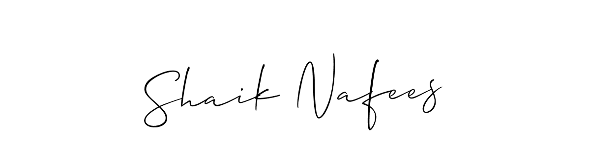 Here are the top 10 professional signature styles for the name Shaik Nafees. These are the best autograph styles you can use for your name. Shaik Nafees signature style 2 images and pictures png