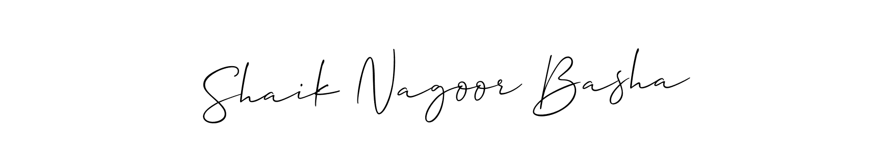 Here are the top 10 professional signature styles for the name Shaik Nagoor Basha. These are the best autograph styles you can use for your name. Shaik Nagoor Basha signature style 2 images and pictures png