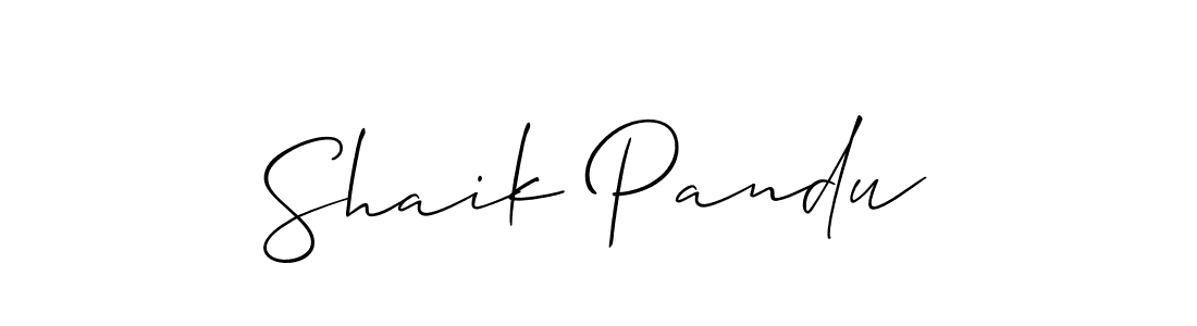 Make a beautiful signature design for name Shaik Pandu. Use this online signature maker to create a handwritten signature for free. Shaik Pandu signature style 2 images and pictures png