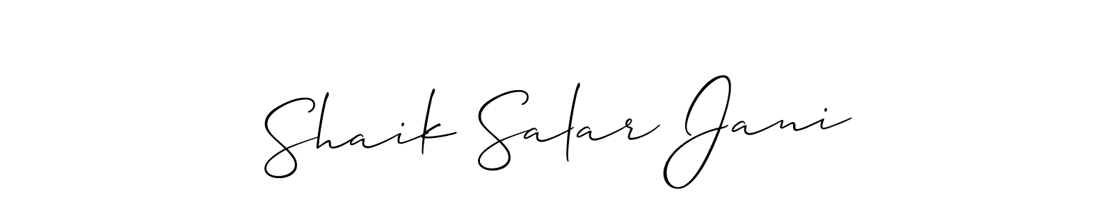Best and Professional Signature Style for Shaik Salar Jani. Allison_Script Best Signature Style Collection. Shaik Salar Jani signature style 2 images and pictures png