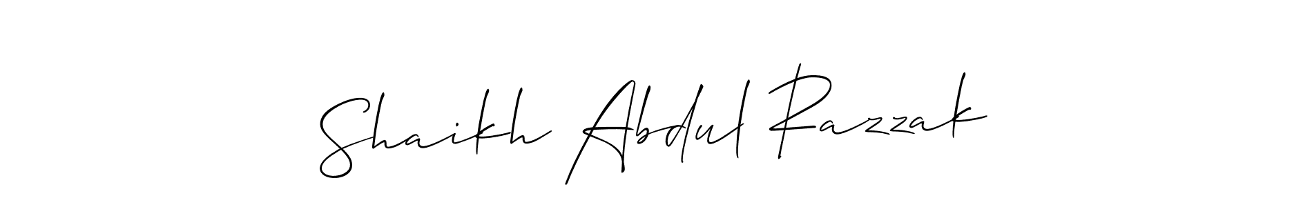 Best and Professional Signature Style for Shaikh Abdul Razzak. Allison_Script Best Signature Style Collection. Shaikh Abdul Razzak signature style 2 images and pictures png