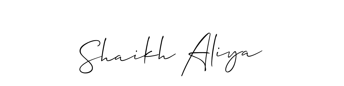 Here are the top 10 professional signature styles for the name Shaikh Aliya. These are the best autograph styles you can use for your name. Shaikh Aliya signature style 2 images and pictures png