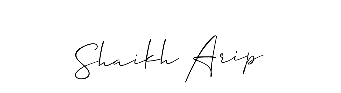 Here are the top 10 professional signature styles for the name Shaikh Arip. These are the best autograph styles you can use for your name. Shaikh Arip signature style 2 images and pictures png