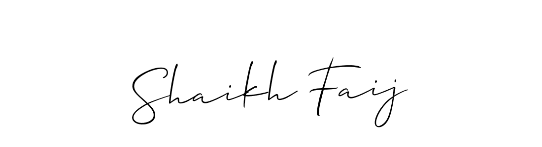 You can use this online signature creator to create a handwritten signature for the name Shaikh Faij. This is the best online autograph maker. Shaikh Faij signature style 2 images and pictures png