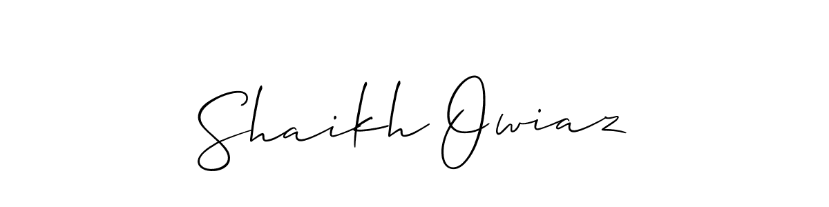 Check out images of Autograph of Shaikh Owiaz name. Actor Shaikh Owiaz Signature Style. Allison_Script is a professional sign style online. Shaikh Owiaz signature style 2 images and pictures png