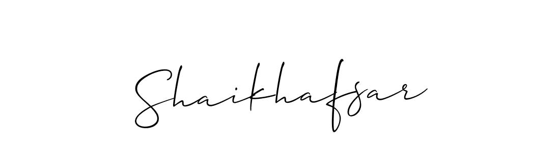 You can use this online signature creator to create a handwritten signature for the name Shaikhafsar. This is the best online autograph maker. Shaikhafsar signature style 2 images and pictures png