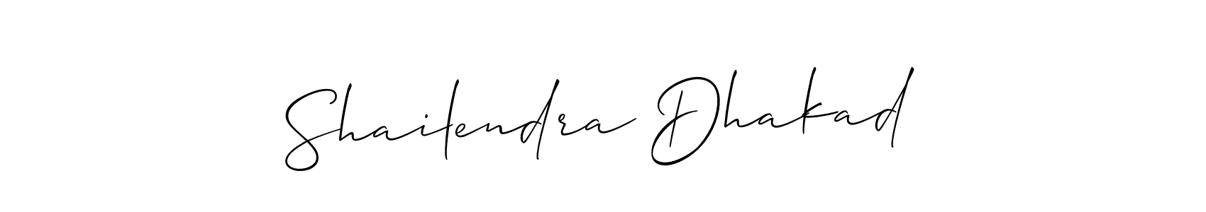 Once you've used our free online signature maker to create your best signature Allison_Script style, it's time to enjoy all of the benefits that Shailendra Dhakad name signing documents. Shailendra Dhakad signature style 2 images and pictures png