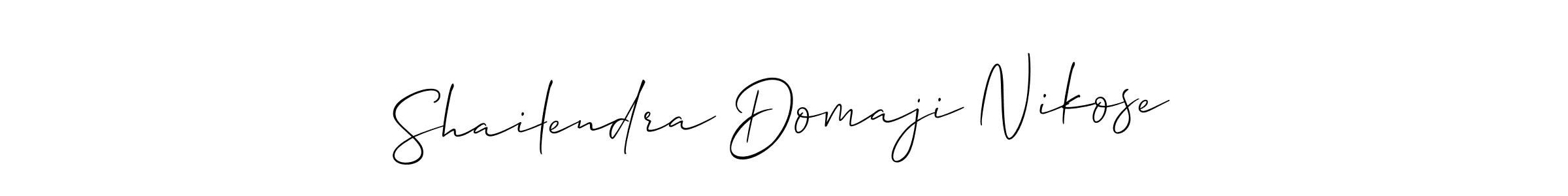 Check out images of Autograph of Shailendra Domaji Nikose name. Actor Shailendra Domaji Nikose Signature Style. Allison_Script is a professional sign style online. Shailendra Domaji Nikose signature style 2 images and pictures png