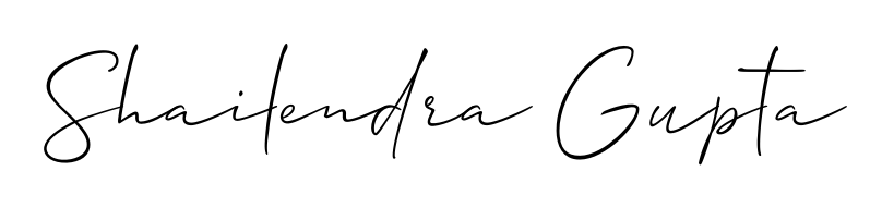 You should practise on your own different ways (Allison_Script) to write your name (Shailendra Gupta) in signature. Don't let someone else do it for you. Shailendra Gupta signature style 2 images and pictures png