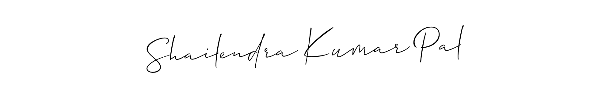 Create a beautiful signature design for name Shailendra Kumar Pal. With this signature (Allison_Script) fonts, you can make a handwritten signature for free. Shailendra Kumar Pal signature style 2 images and pictures png