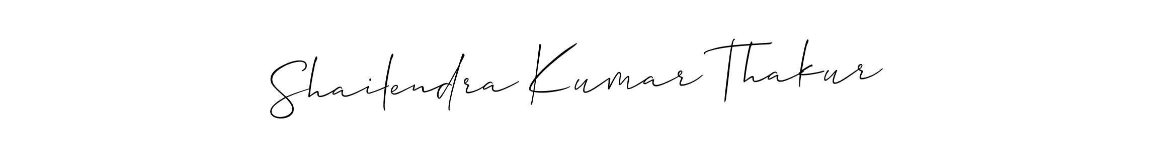 Also we have Shailendra Kumar Thakur name is the best signature style. Create professional handwritten signature collection using Allison_Script autograph style. Shailendra Kumar Thakur signature style 2 images and pictures png