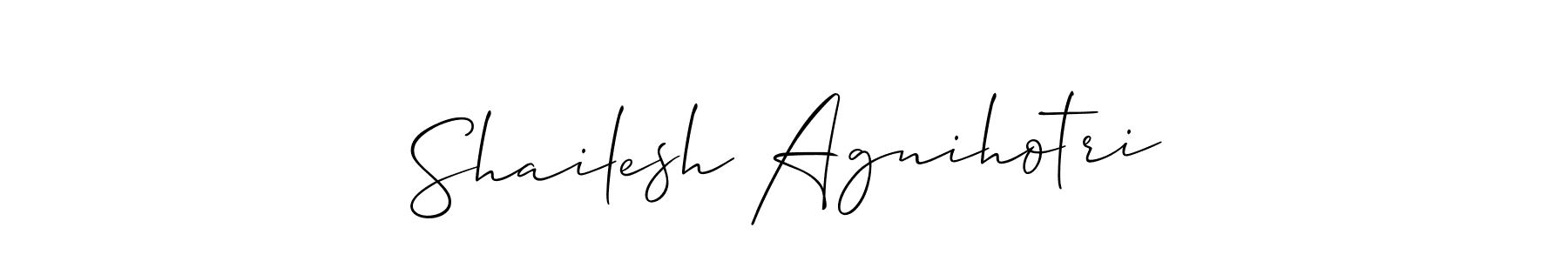 You can use this online signature creator to create a handwritten signature for the name Shailesh Agnihotri. This is the best online autograph maker. Shailesh Agnihotri signature style 2 images and pictures png