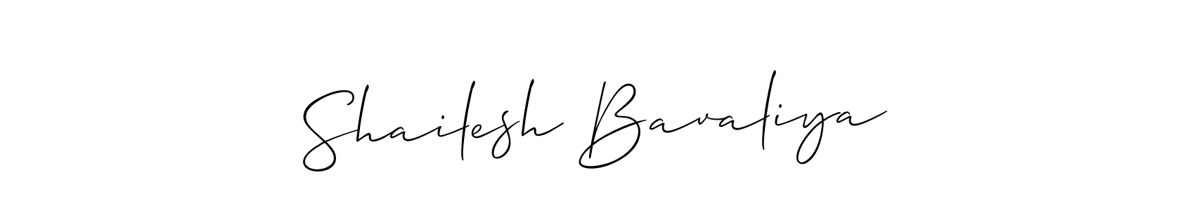 if you are searching for the best signature style for your name Shailesh Bavaliya. so please give up your signature search. here we have designed multiple signature styles  using Allison_Script. Shailesh Bavaliya signature style 2 images and pictures png