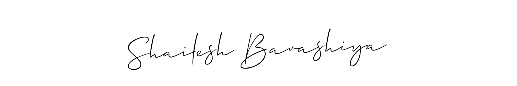 You should practise on your own different ways (Allison_Script) to write your name (Shailesh Bavashiya) in signature. don't let someone else do it for you. Shailesh Bavashiya signature style 2 images and pictures png