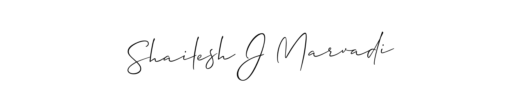 Similarly Allison_Script is the best handwritten signature design. Signature creator online .You can use it as an online autograph creator for name Shailesh J Marvadi. Shailesh J Marvadi signature style 2 images and pictures png