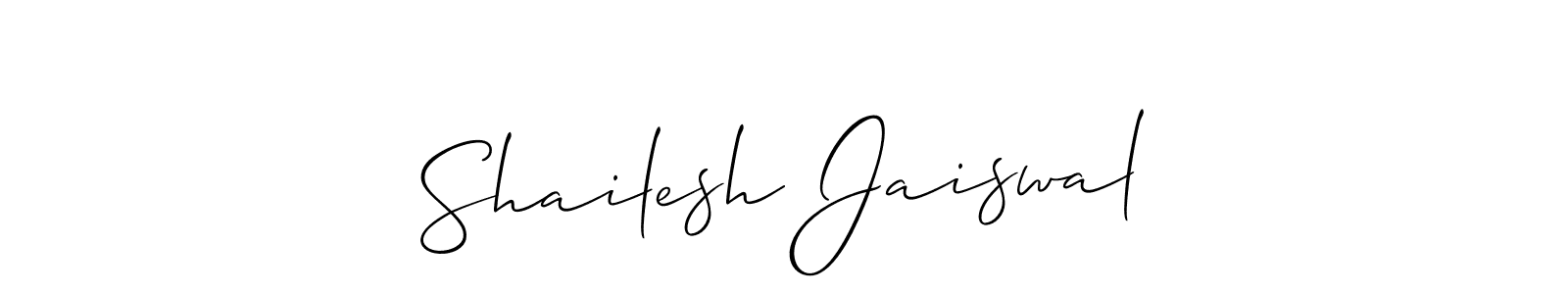 Once you've used our free online signature maker to create your best signature Allison_Script style, it's time to enjoy all of the benefits that Shailesh Jaiswal name signing documents. Shailesh Jaiswal signature style 2 images and pictures png