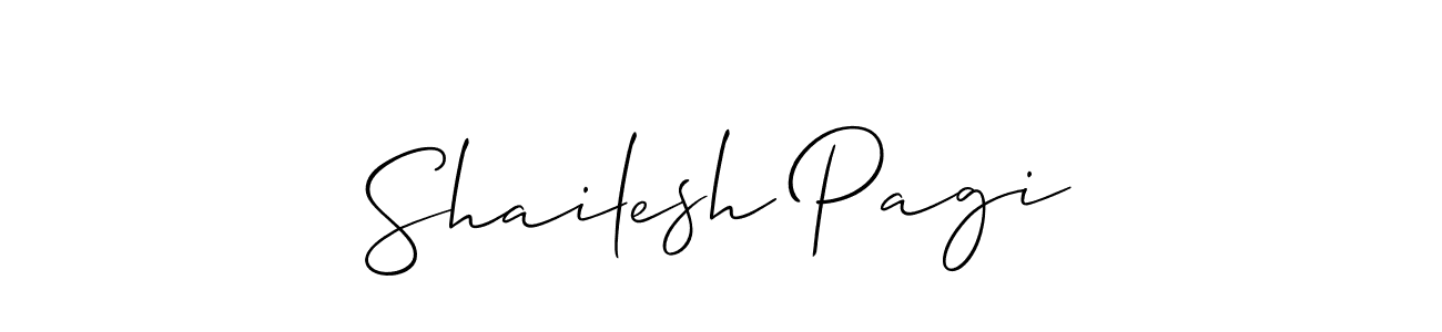 Best and Professional Signature Style for Shailesh Pagi. Allison_Script Best Signature Style Collection. Shailesh Pagi signature style 2 images and pictures png