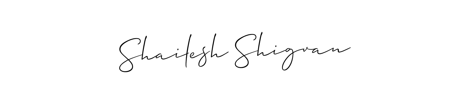 Similarly Allison_Script is the best handwritten signature design. Signature creator online .You can use it as an online autograph creator for name Shailesh Shigvan. Shailesh Shigvan signature style 2 images and pictures png