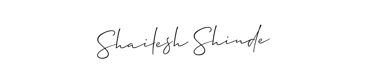 Best and Professional Signature Style for Shailesh Shinde. Allison_Script Best Signature Style Collection. Shailesh Shinde signature style 2 images and pictures png