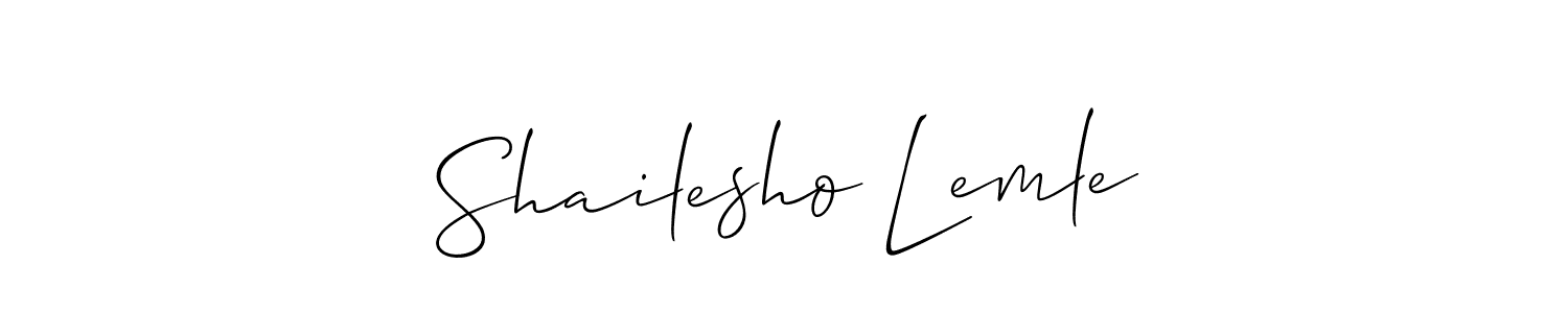 See photos of Shailesho Lemle official signature by Spectra . Check more albums & portfolios. Read reviews & check more about Allison_Script font. Shailesho Lemle signature style 2 images and pictures png