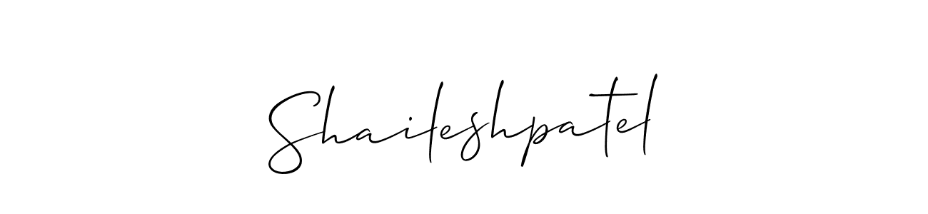 Best and Professional Signature Style for Shaileshpatel. Allison_Script Best Signature Style Collection. Shaileshpatel signature style 2 images and pictures png