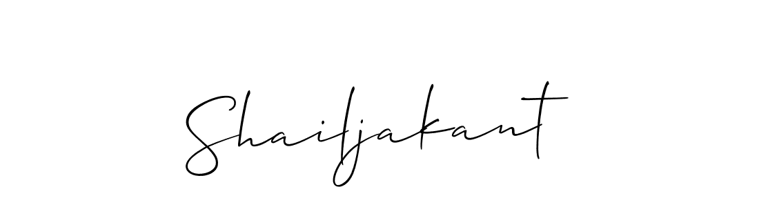 if you are searching for the best signature style for your name Shailjakant. so please give up your signature search. here we have designed multiple signature styles  using Allison_Script. Shailjakant signature style 2 images and pictures png