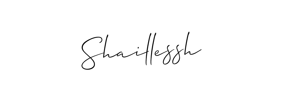 if you are searching for the best signature style for your name Shaillessh. so please give up your signature search. here we have designed multiple signature styles  using Allison_Script. Shaillessh signature style 2 images and pictures png