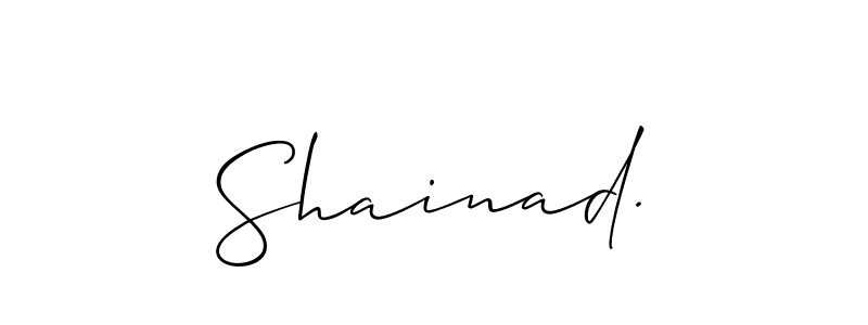 Check out images of Autograph of Shainad. name. Actor Shainad. Signature Style. Allison_Script is a professional sign style online. Shainad. signature style 2 images and pictures png