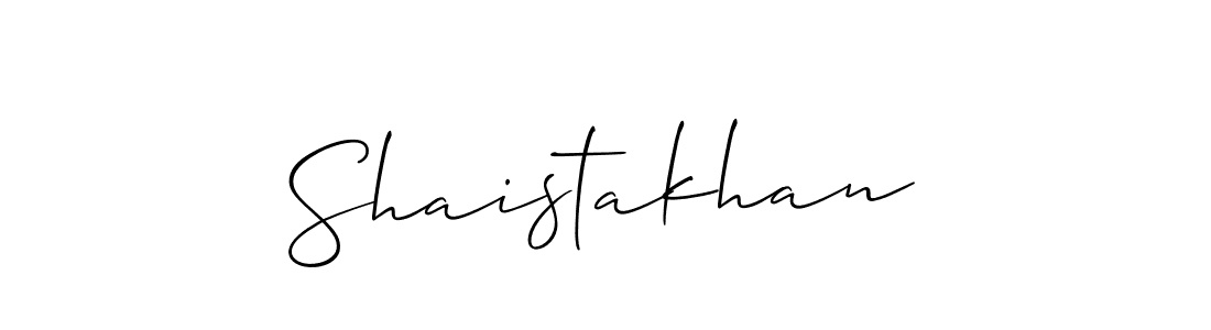 It looks lik you need a new signature style for name Shaistakhan. Design unique handwritten (Allison_Script) signature with our free signature maker in just a few clicks. Shaistakhan signature style 2 images and pictures png