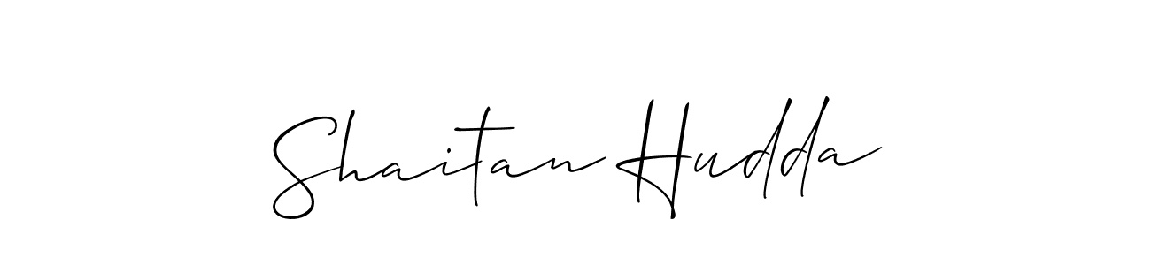 Make a beautiful signature design for name Shaitan Hudda. Use this online signature maker to create a handwritten signature for free. Shaitan Hudda signature style 2 images and pictures png