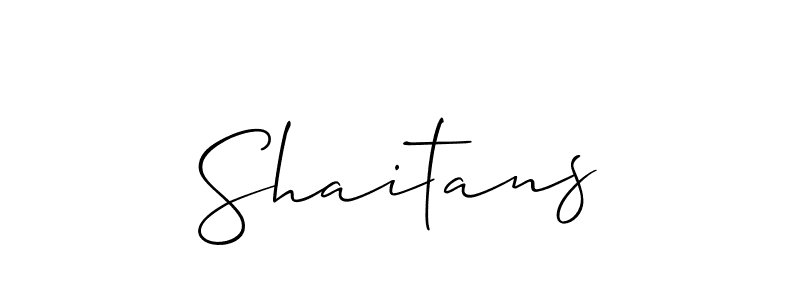Once you've used our free online signature maker to create your best signature Allison_Script style, it's time to enjoy all of the benefits that Shaitans name signing documents. Shaitans signature style 2 images and pictures png