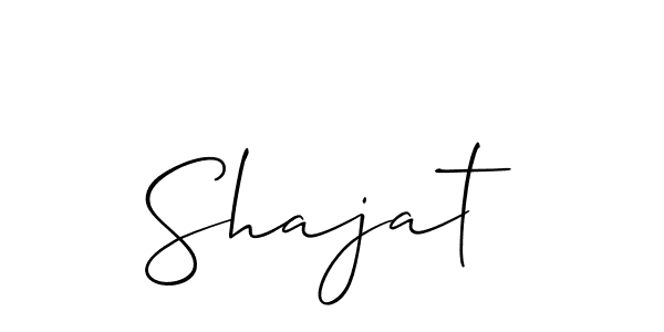 Make a beautiful signature design for name Shajat. Use this online signature maker to create a handwritten signature for free. Shajat signature style 2 images and pictures png