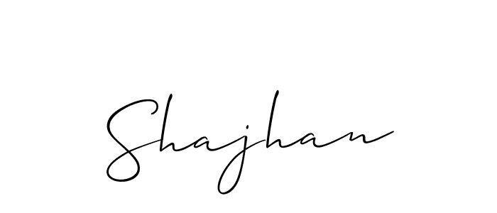 Best and Professional Signature Style for Shajhan. Allison_Script Best Signature Style Collection. Shajhan signature style 2 images and pictures png