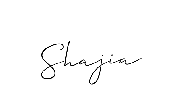 The best way (Allison_Script) to make a short signature is to pick only two or three words in your name. The name Shajia include a total of six letters. For converting this name. Shajia signature style 2 images and pictures png