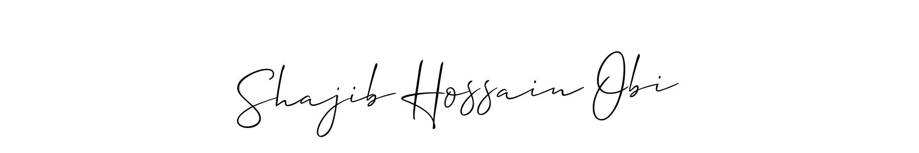 How to Draw Shajib Hossain Obi signature style? Allison_Script is a latest design signature styles for name Shajib Hossain Obi. Shajib Hossain Obi signature style 2 images and pictures png