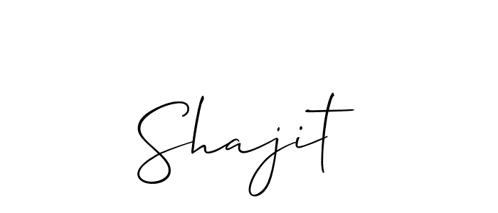 Make a beautiful signature design for name Shajit . Use this online signature maker to create a handwritten signature for free. Shajit  signature style 2 images and pictures png