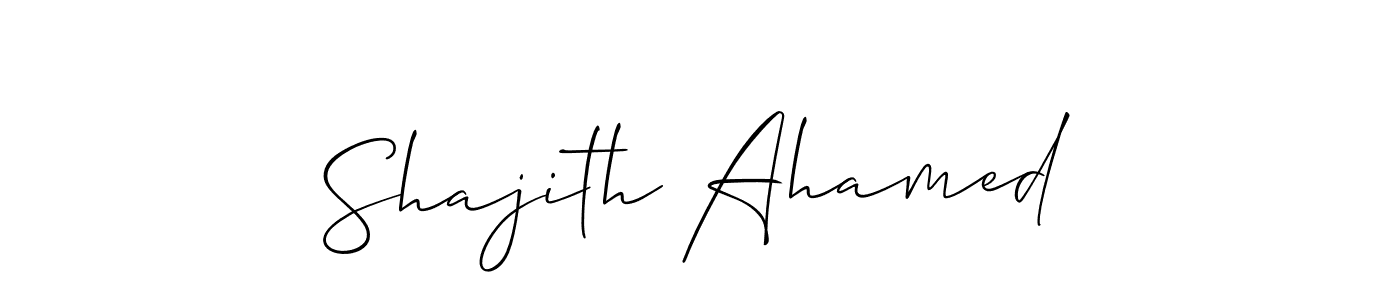 Make a beautiful signature design for name Shajith Ahamed. Use this online signature maker to create a handwritten signature for free. Shajith Ahamed signature style 2 images and pictures png