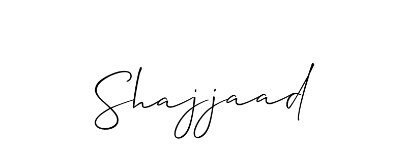 You can use this online signature creator to create a handwritten signature for the name Shajjaad. This is the best online autograph maker. Shajjaad signature style 2 images and pictures png