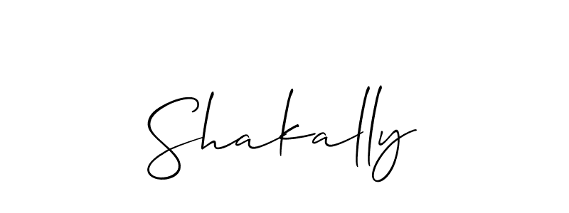 Once you've used our free online signature maker to create your best signature Allison_Script style, it's time to enjoy all of the benefits that Shakally name signing documents. Shakally signature style 2 images and pictures png