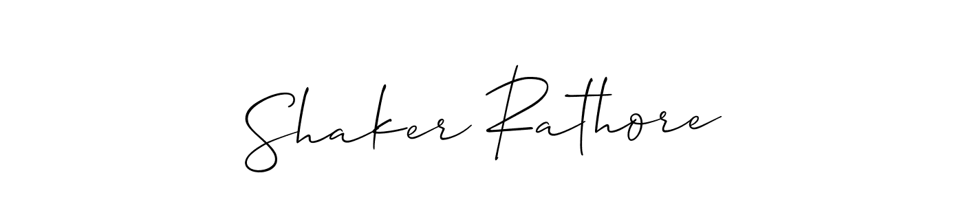 How to Draw Shaker Rathore signature style? Allison_Script is a latest design signature styles for name Shaker Rathore. Shaker Rathore signature style 2 images and pictures png