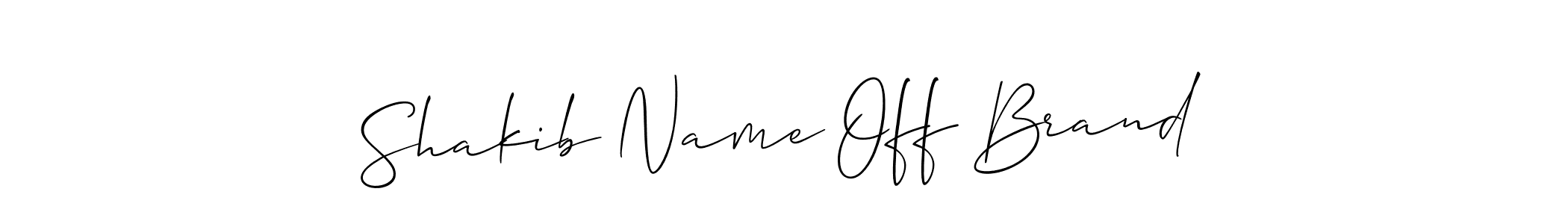 It looks lik you need a new signature style for name Shakib Name Off Brand. Design unique handwritten (Allison_Script) signature with our free signature maker in just a few clicks. Shakib Name Off Brand signature style 2 images and pictures png