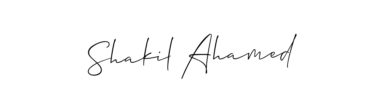 Also we have Shakil Ahamed name is the best signature style. Create professional handwritten signature collection using Allison_Script autograph style. Shakil Ahamed signature style 2 images and pictures png