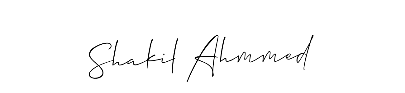 This is the best signature style for the Shakil Ahmmed name. Also you like these signature font (Allison_Script). Mix name signature. Shakil Ahmmed signature style 2 images and pictures png