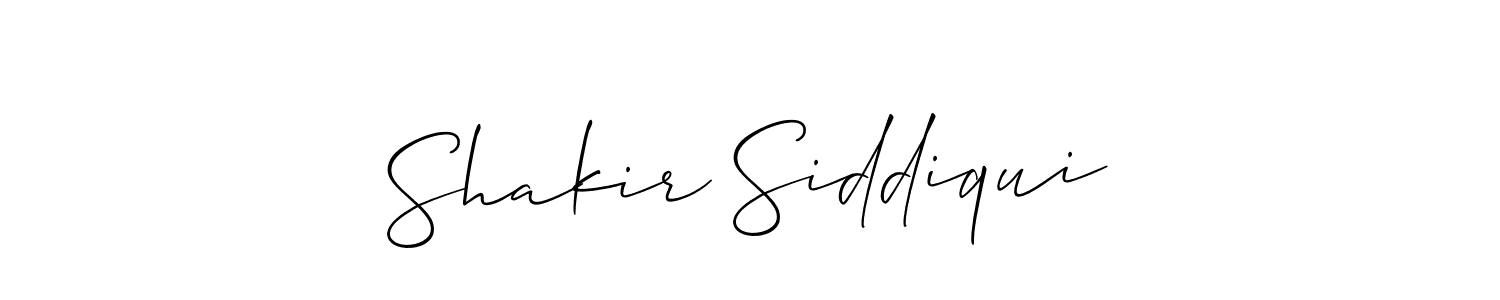 Also You can easily find your signature by using the search form. We will create Shakir Siddiqui name handwritten signature images for you free of cost using Allison_Script sign style. Shakir Siddiqui signature style 2 images and pictures png