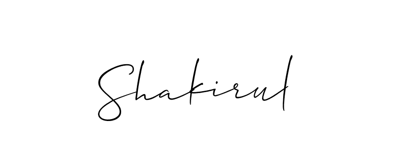 Make a short Shakirul signature style. Manage your documents anywhere anytime using Allison_Script. Create and add eSignatures, submit forms, share and send files easily. Shakirul signature style 2 images and pictures png