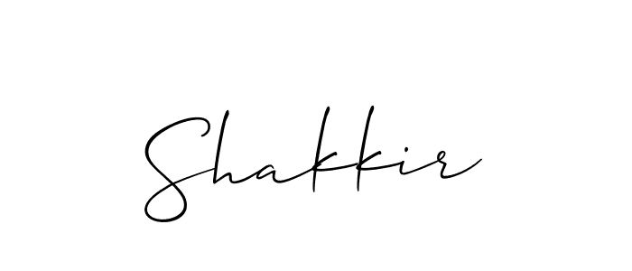 Shakkir stylish signature style. Best Handwritten Sign (Allison_Script) for my name. Handwritten Signature Collection Ideas for my name Shakkir. Shakkir signature style 2 images and pictures png