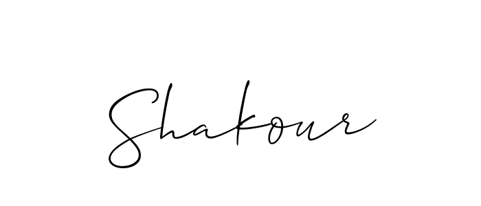 How to make Shakour name signature. Use Allison_Script style for creating short signs online. This is the latest handwritten sign. Shakour signature style 2 images and pictures png