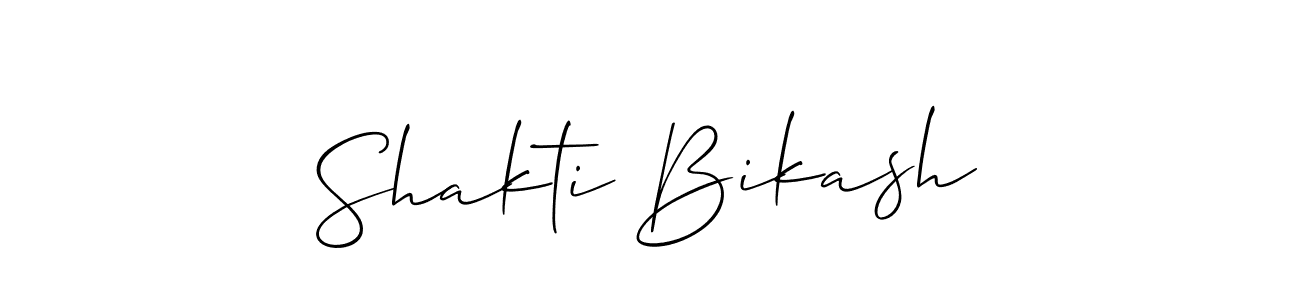 if you are searching for the best signature style for your name Shakti Bikash. so please give up your signature search. here we have designed multiple signature styles  using Allison_Script. Shakti Bikash signature style 2 images and pictures png